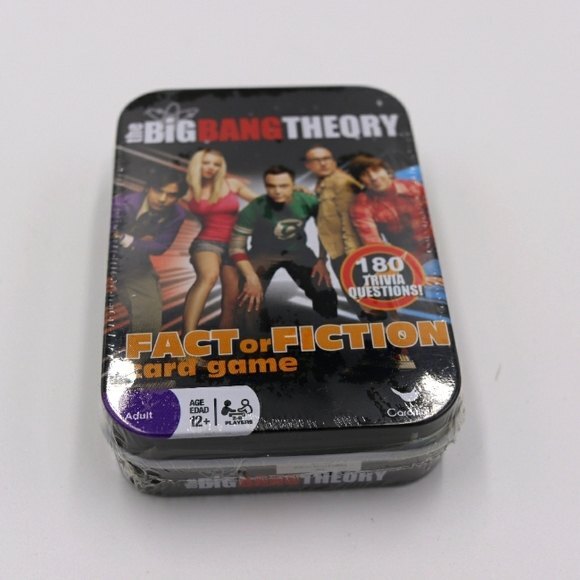 Big Bang Theory Trivia Card Game Stocking Stuffer Novelty Gift - Picture 1 of 5